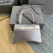 Balenciaga hourglass 8895 silver leather XS 24cm - 3