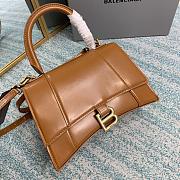 Balenciaga hourglass 8895 brown leather XS 24cm - 6