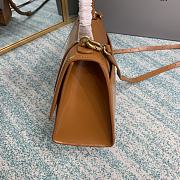 Balenciaga hourglass 8895 brown leather XS 24cm - 2