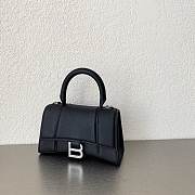Balenciaga hourglass 8896 black leather 21cm - 1
