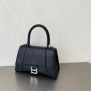 Balenciaga hourglass 8895 black leather 24cm - 1