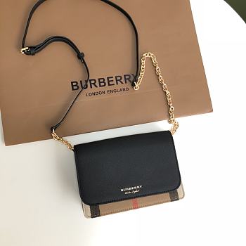Burberry Vintage 19 Shoulder Bag Black 1441