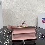 Prada Symbole 20 Saffiano Pink Leather 1BD270 - 2