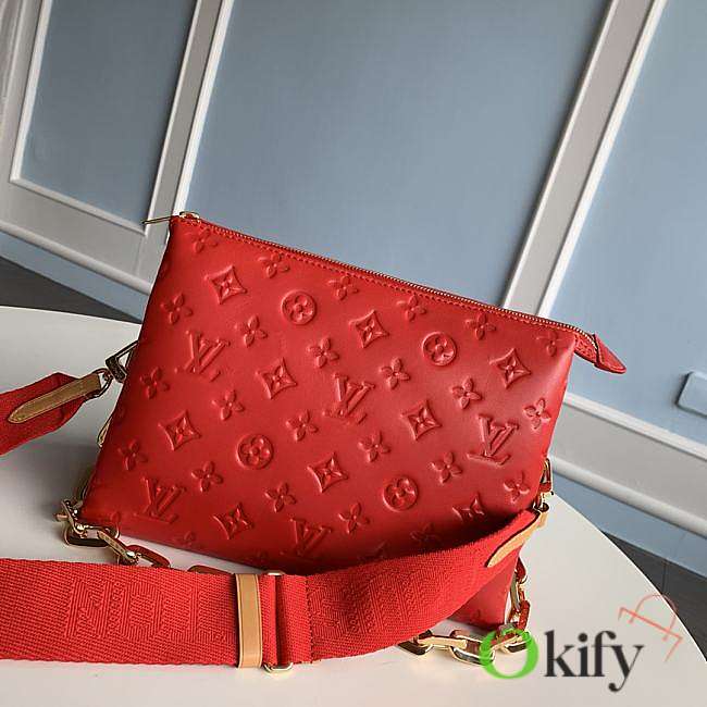 Louis Vuitton Coussin PM 26 Red M57790 - 1