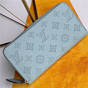 Louis Vuitton Zippy Wallet 19 Dusty Blue - 1