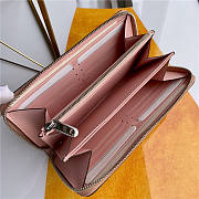 Louis Vuitton Zippy Wallet 19 Orange - 4