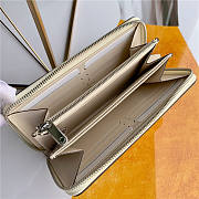 Louis Vuitton Zippy Wallet 19 Creme - 3