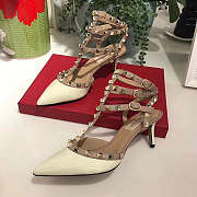 Valentino High Heeled Shoes 6.5cm White 7421 - 4