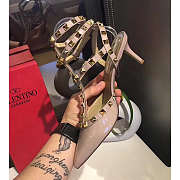 Valentino High Heeled Shoes 6.5cm Beige 7422 - 2
