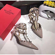 Valentino High Heeled Shoes 6.5cm Beige 7422 - 5