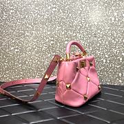 Valentino Garavani Roman Stud 21 Flamingo Pink 1197# - 4