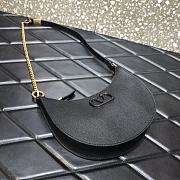 Valentino Chain 20 Shoulder Bag Black 0707# - 3