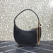 Valentino Chain 20 Shoulder Bag Black 0707# - 5