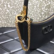 Valentino Chain 20 Shoulder Bag Black 0707# - 2