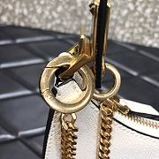 Valentino Chain 20 Shoulder Bag White 0707# - 6