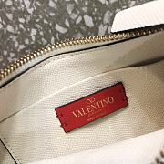 Valentino Chain 20 Shoulder Bag White 0707# - 5