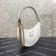 Valentino Chain 20 Shoulder Bag White 0707# - 2