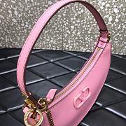 Valentino Chain 20 Shoulder Bag Flamingo Pink 0707# - 5