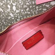 Valentino Chain 20 Shoulder Bag Flamingo Pink 0707# - 4