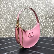 Valentino Chain 20 Shoulder Bag Flamingo Pink 0707# - 3