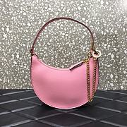 Valentino Chain 20 Shoulder Bag Flamingo Pink 0707# - 2