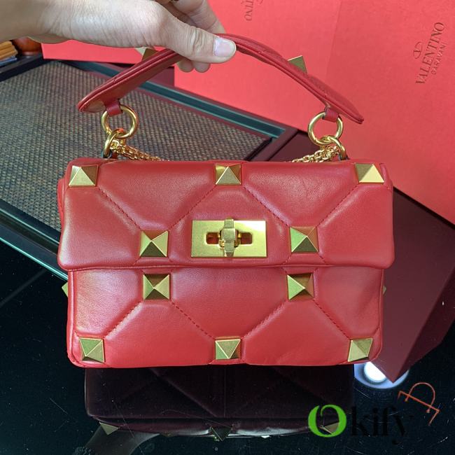 Valentino Garavani Roman Stud 25 Red 2060S - 1