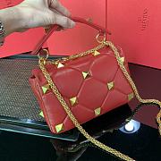 Valentino Garavani Roman Stud 25 Red 2060S - 3