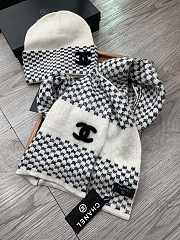 Chanel Wool Suit Scaft and Hat 7457 - 6