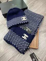 Chanel Wool Suit Scaft and Hat 7458 - 1