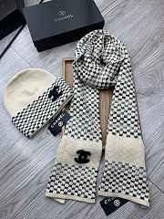 Chanel Wool Suit Scaft and Hat 7459 - 4