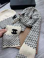 Chanel Wool Suit Scaft and Hat 7459 - 2