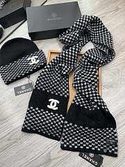 Chanel Wool Suit Scaft and Hat 7460 - 4