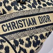 Dior Saddle 25.5 Beige Leo Pard M9001 - 2