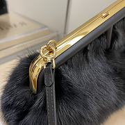 Fendi First Black Mink Bag 26cm - 5