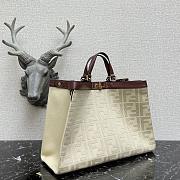 Fendi Peekaboo X Tote Cream 41cm - 6