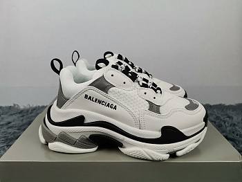 Balenciaga Triple S Sneaker Black and White 7499