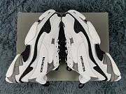 Balenciaga Triple S Sneaker Black and White 7499 - 4