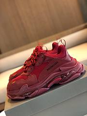 Balenciaga Triple S Sneaker Dark Red 7500 - 4