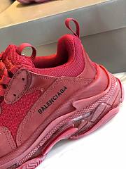 Balenciaga Triple S Sneaker Dark Red 7500 - 3