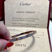 Okify Cartier Love Bracelet Small Model Paved Diamonds 3.65mm - 2