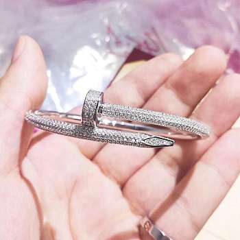 Okify Cartier Juste Un Clou Bracelet Diamonds 3.5mm 