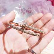 Okify Cartier Juste Un Clou Bracelet Diamonds 3.5mm  - 4