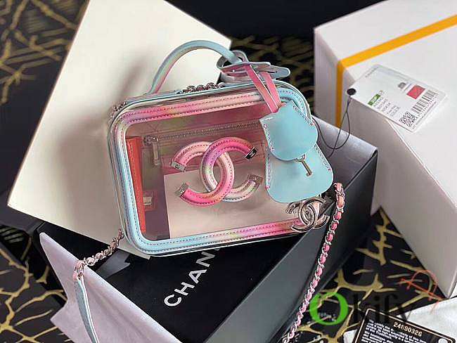 Chanel Vanity Case Pink 17cm - 1
