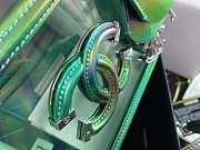 Chanel Vanity Case Green 17cm - 5