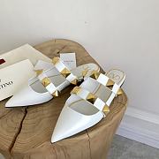Valentino Shoes White 7416 - 2