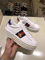 Gucci Ace Embroidered Platform Sneaker 7554 - 1