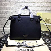 Burberry Classic 34 Black Leather Tote Bag - 1