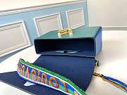 Louis Vuitton Twist MM 23 Handbag Blue M55851 - 4