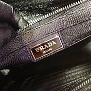 Prada Nylon and Saffiano Leather Bag 32 Black 2VD768B  - 2