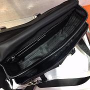 Prada Nylon and Saffiano Leather Bag 32 Black 2VD768B  - 6